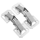 2pcs Cabinet Bridge Hinge Cupboard Door Hinge