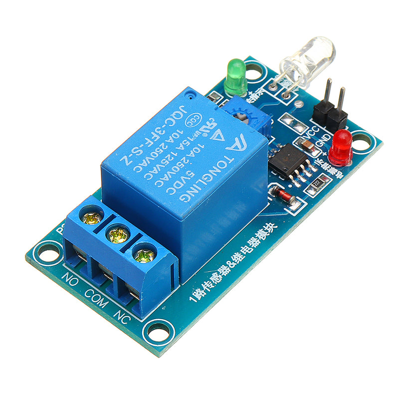 Photodiode Sensor 5V Relay Photoswitch Module Photoelectric Light Detection