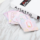 6 Pcs/pack Colorful Sticky Notes Cartoon Love Game Pad Sticky Memo Notes Gift Stationery Office Sticker School Supplies