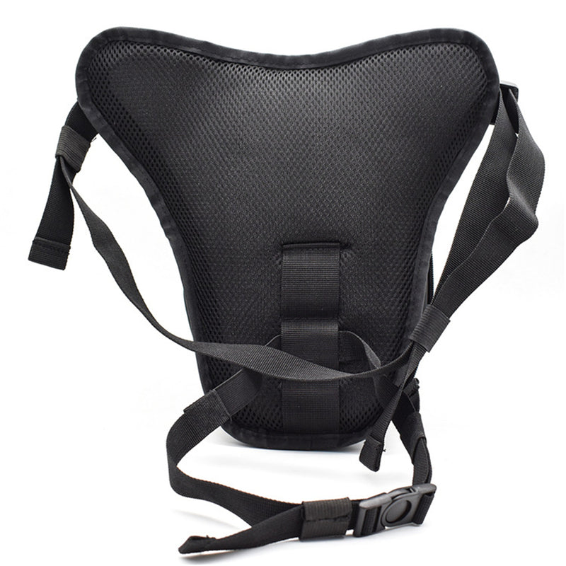 WOSAWE Motorcycle Drop Leg Bag Reflective Fanny Pack Tactical Waist Hip Thigh Hiking Travel Pouch