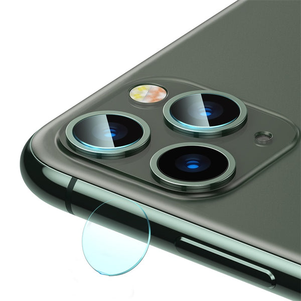 2 Packs Baseus Clear Scratch Resistant Tempered Glass Rear Phone Lens Protector For iPhone 11 Pro Max 6.5 Inch