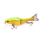 HF021 1pc 95mm 13g Minnow Fishing Lure Hard Bait 2 Sections Double Hook Luminous