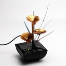 Indoor Fountain Water Feature LED Lights Home Room Decorations Ornament