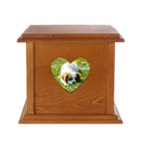 Pet Casket Solid Wooden Cat Dog Burial Personal Cremation Ashes Urn Ash Casket