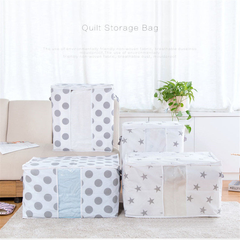 Multifunctional Foldable Clothes Storage Bag Blanket Quilt Closet Sweater Organizer Box Pouches Storage Drawer Storage Organizer
