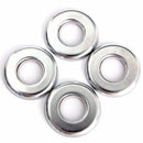 4Pcs Chrome Door Lock Covers Trim for Dodge Caliber Journey and Jeep Patriot Compass