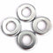 4Pcs Chrome Door Lock Covers Trim for Dodge Caliber Journey and Jeep Patriot Compass