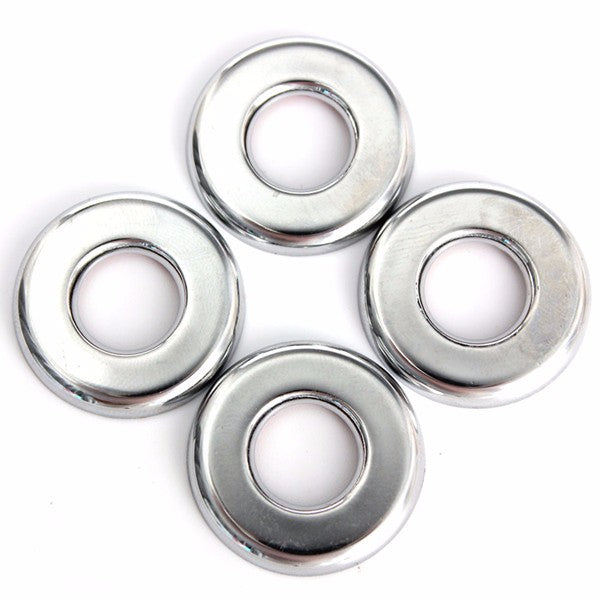 4Pcs Chrome Door Lock Covers Trim for Dodge Caliber Journey and Jeep Patriot Compass