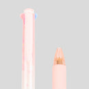 Deli S311 6 Pcs/set Press Type Ballpoint Pens Signing Pen Office School Students Stationery Pen