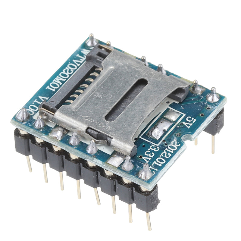 5pcs WTV020 WTV020-SD Mini SD Card MP3 Sound Module For PIC WTV020-SD-16P