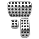 3Pcs Steel Car Gas Brake Pedal Pad Kit for Mercedes V-Class W447 W639 Vito Viano