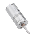 Machifit 25GA370 DC 6V Micro Gear Reduction Motor 25mm Extended Shaft Gear Motor