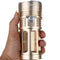 Sofirn SF34 Powerful LED Flashlight Light 18650 Tactical Flashlight handheld lights 5 modes linterna camping hunting USB Rechargeable Flashlight Powerful 18650 Flashlight