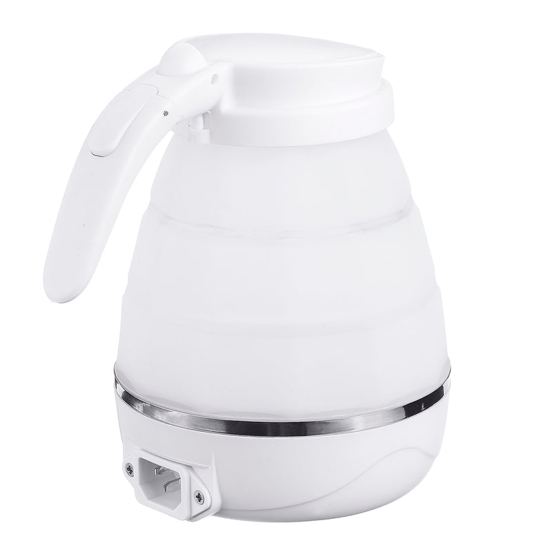 600ml Travel Water Kettle Electric Foldable Portable Boiler Machine Food Grade Silicone Boil Dry Protection