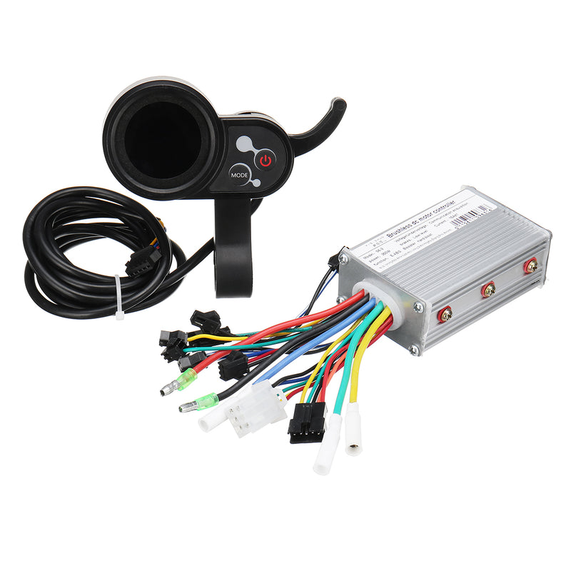 Control unit 24V-48V 250W for Scooter E-Bike Brushless Motor Controller with LCD