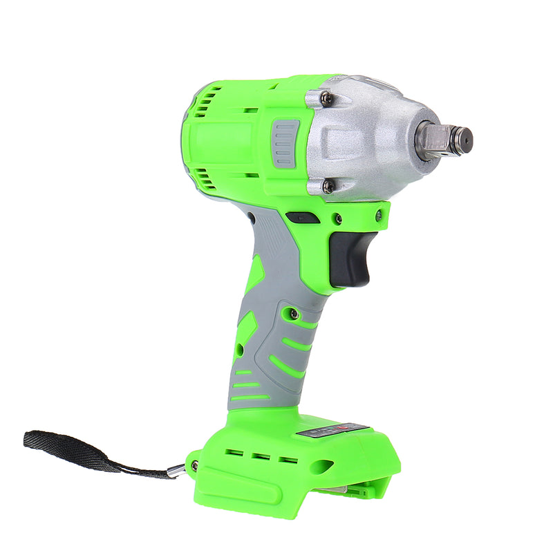 400W Brushless Lithium Battery Electric Wrench 520N.M Rechargeable Impact Wrench for Maintenance Woodworking