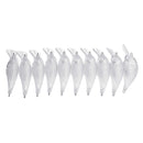 ZANLURE 10Pcs/Set 7.5CM 10.2G Unpainted Crankbait Saltwater Fishing Baits Wobbler Blank Fishing Lure