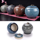 Pet Urn Cremation Ceramics Memorial Jar Cat Dog Ashes Keepsake Container Holder