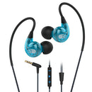 Langsdom SP80A In-ear Sport Sweatproof High Definition Wired Control Earphone With Mic