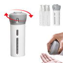 IPRee 4 in 1 Lotion Shampoo Gel Travel Dispenser Refillable Bottles Mini Portable Cosmetics Container Storage Box