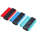 5 Inch 120mm Contour Profile Gauge Measure Ruler ABS Contour Gauge Woodworking Tiling Laminate Tool