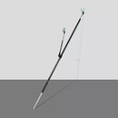 YEUX 360 Rotatable Fishing Telescopic Carbon Rod Support Rod Holder Outdoor Fishing Tools from xiaomi youpin-1.2m/2.1m