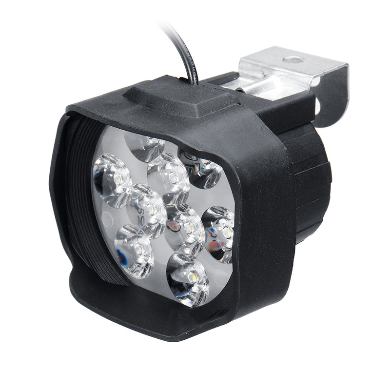 60W 6000LM Motorcycle LED Headlights Spotlight White Driving Working Spot Lights Scooters Car Fog DRL Lamp Bulb
