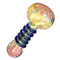 3Type Colorful Color Threaded Pipe Borosilicate Glass Herb To bacco Smoking Pipes Holder Pipe Filters for Men