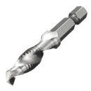 1/4 Inch Hex Shank HSS M4/5/6/8/10 Metric Screw Tap  Combination Drill Tap Bit