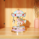 Merry-Go-Round Music Box Carousel House Birthday Gift Wedding Party Decorations