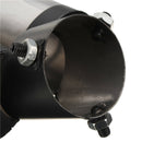 Universal Car Chrome Exhaust Muffler Tailpipe Dual Tip 48-58mm Stainless Steel