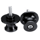6MM M6x1.25mm Motorcycle Paddock Stand Bobbin Adapter Swing Arm Slider For Yamaha YZF R6 R1 98-11
