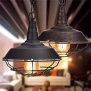 Retro Vintage E27 Fixture Industrial Loft Bar Pendant Light Ceiling Lamp Chandelier