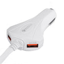 Bakeey 45W QC3.0 4 Port Fast Charging USB Car Charger Adapter For iPhone 8Plus XS 11 Pro Huawei P30 Pro Mate 30 S10+ Note 10