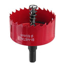 60-135mm M42 Metal Hole Saw Cutter Drill Bits With Rod For Aluminum Iron Pipe Woodworking