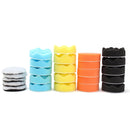 50pcs 80mm Buffing Polishing Sponge Pads Kit Car Polishing Tool Cleaning Tool