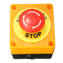 Push Button Switch 1 NO 1 NC 10A 660V Emergency Stop Waterproof