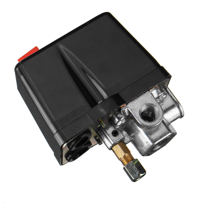 380V 0.8MPA Air Compressor Pressure Switch Control Valve Manifold Regulator Gauges