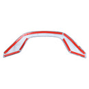 Carbon Fiber Interior Moulding  Steering Wheel Frame Covers Trim For Honda Accord 2018 2019