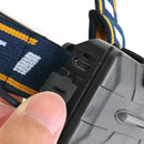 XANES 3300LM 2T6+4*XPE+2*COB LED Headlamp 8 Modes with 2*18650 Batteries Rechargeable Camping Cycling Hunting Emergency Lantern