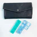 21/28 Grids Daily Pill Box Tablet Organizer Jumbo Size Leather Storage Bag Pill Case