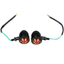 Motorcycle Turn Signal Bullet Amber Light Indicator Blinker For Harley