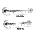 Stainless Steel Suction Cup Hanger Hooks Kitchen Rack Clothes Hanging Holders Home Hooks