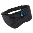 2 In 1 bluetooth Travel Sleeping Headphone Eye Mask Handsfree Music Speakers Microphone