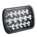 7X6'' 5X7" 45W H4 LED Headlights Projector Hi-Lo Beam for Jeep/Cherokee ATV Truck