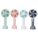 Rechargeable Mini USB Handheld Fan For Travelling Outdoor Office Creative 3 Speed Cooling Fan