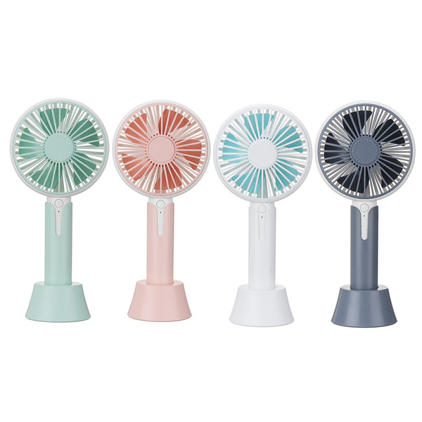 Rechargeable Mini USB Handheld Fan For Travelling Outdoor Office Creative 3 Speed Cooling Fan