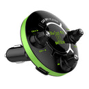 Bakeey 2.1A 3.5mm AUX Dual USB Digital Display bluetooth FM Transmitter Fast Charging USB Car Charger For iPhone 8Plus XS 11Pro Huawei P30 S10+