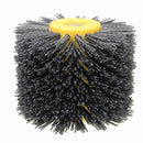 Wire Drawing Wheel Brush Drum Burnishing Polishing Wheel 80/120/240 Grit