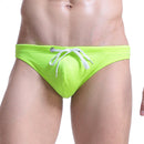 Casual Beach Solid Color Bikini Swimwear for Men  Swimming Trunks